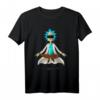 Rick and Morty Pop Socket Virtual Meditation T-Shirt – Offiziell lizenziertes Fan-Shirt für Serienliebhaber