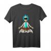 Rick and Morty Pop Socket Virtual Meditation T-Shirt – Offiziell lizenziertes Fan-Shirt für Serienliebhaber