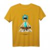 Rick and Morty Pop Socket Virtual Meditation T-Shirt – Offiziell lizenziertes Fan-Shirt für Serienliebhaber