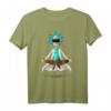 Rick and Morty Pop Socket Virtual Meditation T-Shirt – Offiziell lizenziertes Fan-Shirt für Serienliebhaber