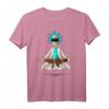 Rick and Morty Pop Socket Virtual Meditation T-Shirt – Offiziell lizenziertes Fan-Shirt für Serienliebhaber