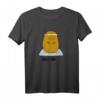 Meditato Monkimonk Süßes Paul the Potato Meditations T-Shirt – Perfektes Geschenk für Kartoffel-, Faultier- und Meditationsliebhaber