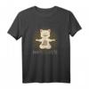 Yoga-Katze lustiges Katze T-Shirt - Niedliches und kreatives Meditation-Design für Tierliebhaber und Entspannung