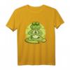 Meditierender Frosch-Liebhaber T-Shirt für Männer & Frauen - Ideal für Yoga, Meditation & Achtsamkeit