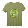 Meditierender Frosch-Liebhaber T-Shirt für Männer & Frauen - Ideal für Yoga, Meditation & Achtsamkeit