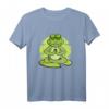 Meditierender Frosch-Liebhaber T-Shirt für Männer & Frauen - Ideal für Yoga, Meditation & Achtsamkeit