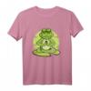 Meditierender Frosch-Liebhaber T-Shirt für Männer & Frauen - Ideal für Yoga, Meditation & Achtsamkeit