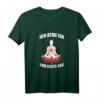Einatmen Ausrasten Meditation Geschenk T-Shirt – Lustiges Yoga & Entspannungs-Shirt für Männer, Frauen & Kinder zum Geburtstag, Weihnachten & Anlässen