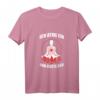 Einatmen Ausrasten Meditation Geschenk T-Shirt – Lustiges Yoga & Entspannungs-Shirt für Männer, Frauen & Kinder zum Geburtstag, Weihnachten & Anlässen