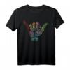 Tibetische Hand Symbol mit Mandala Muster - Spirituelles Meditation T-Shirt für Yogis, Meditierende & Spirituelle Geschenke