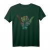 Tibetische Hand Symbol mit Mandala Muster - Spirituelles Meditation T-Shirt für Yogis, Meditierende & Spirituelle Geschenke
