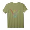 Tibetische Hand Symbol mit Mandala Muster - Spirituelles Meditation T-Shirt für Yogis, Meditierende & Spirituelle Geschenke