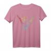 Tibetische Hand Symbol mit Mandala Muster - Spirituelles Meditation T-Shirt für Yogis, Meditierende & Spirituelle Geschenke