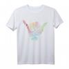 Tibetische Hand Symbol mit Mandala Muster - Spirituelles Meditation T-Shirt für Yogis, Meditierende & Spirituelle Geschenke