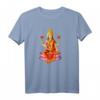 Lakshmi Göttin des Wohlstandes Hindu-Meditation T-Shirt – Spirituelle Kleidung für Yoga, Meditation und als Geschenk für Spirituelle