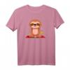 Faultier Yoga T-Shirt für Yogis und Meditationsliebhaber – Spirituelles Design mit Faultier und Kaffee, ideal für Yoga, Meditation & Entspannung