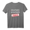 Achtsamkeit Yoga Meditation T-Shirt mit Spruch 'Einatmen ausatmen Lächeln' – Humorvolles Outfit für Stressgeplagte, Yoga Fans & Spiritualität Liebhaber