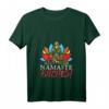 Damen Namaste Bitches Meditation Workout Yoga T-Shirt mit V-Ausschnitt – Humorvolles Geschenk für Yoga-Liebhaberinnen, Lehrerinnen & Meditationsfans