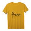 Damen V-Ausschnitt T-Shirt mit Karma-Design – Lustiges spirituelles Geschenk für Yoga, Buddhismus & Meditation, perfekt für Geburtstag & Weihnachten