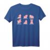 Niedliches Schweine-Yoga und Meditation T-Shirt für Damen – Lustige Workout- und Meditationskleidung für Frauen