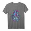 Hamsa Hand der Fatima Auge Symbol Geschenk T-Shirt für Meditation, Yoga & Achtsamkeit – Spirituelles T-Shirt für Buddhisten & Achtsame