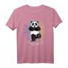 Let That Shit Go Panda Yoga T-Shirt - Funny Meditation and Yoga Lover Gift for Friends, Family & Instructors