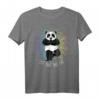 Let That Shit Go Panda Yoga T-Shirt - Funny Meditation and Yoga Lover Gift for Friends, Family & Instructors