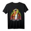 HapKitten The Lion King Rafiki Meditation Neon Portrait T-Shirt - Offiziell lizenziert, Disney Merchandise für Fans