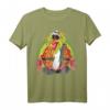 HapKitten The Lion King Rafiki Meditation Neon Portrait T-Shirt - Offiziell lizenziert, Disney Merchandise für Fans