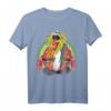 HapKitten The Lion King Rafiki Meditation Neon Portrait T-Shirt - Offiziell lizenziert, Disney Merchandise für Fans