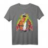 HapKitten The Lion King Rafiki Meditation Neon Portrait T-Shirt - Offiziell lizenziert, Disney Merchandise für Fans