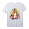HapKitten The Lion King Rafiki Meditation Neon Portrait T-Shirt - Offiziell lizenziert, Disney Merchandise für Fans