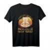 Humorvolles Yoga Katze T-Shirt mit Spruch – Lustiges Geschenk für Katzenliebhaber, Yogis und Meditationsfreunde zu Geburtstag & Weihnachten