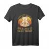 Humorvolles Yoga Katze T-Shirt mit Spruch – Lustiges Geschenk für Katzenliebhaber, Yogis und Meditationsfreunde zu Geburtstag & Weihnachten