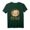 Humorvolles Yoga Katze T-Shirt mit Spruch – Lustiges Geschenk für Katzenliebhaber, Yogis und Meditationsfreunde zu Geburtstag & Weihnachten