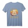 Humorvolles Yoga Katze T-Shirt mit Spruch – Lustiges Geschenk für Katzenliebhaber, Yogis und Meditationsfreunde zu Geburtstag & Weihnachten
