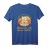 Humorvolles Yoga Katze T-Shirt mit Spruch – Lustiges Geschenk für Katzenliebhaber, Yogis und Meditationsfreunde zu Geburtstag & Weihnachten