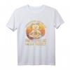 Humorvolles Yoga Katze T-Shirt mit Spruch – Lustiges Geschenk für Katzenliebhaber, Yogis und Meditationsfreunde zu Geburtstag & Weihnachten