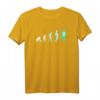 Yoga Design Evolution Meditation und Spiritualität T-Shirt – Perfekt für Yogastunden, Meditation & als Geschenk für Spirituelle Frauen