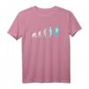 Yoga Design Evolution Meditation und Spiritualität T-Shirt – Perfekt für Yogastunden, Meditation & als Geschenk für Spirituelle Frauen