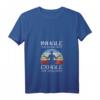 Damen Yoga Übungen Meditation Lustiges Geschenk Inhale Exhale T-Shirt mit V-Ausschnitt – Perfekt für Yoga Retreat, Gurus & Yogis, Anfänger, Lehrer & Chakraliebhaber