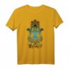 Hand der Fatima - Hamsa Khamsa Namaste Yoga T-Shirt für Wellness, Entspannung & als Geschenk für Yoga-Liebhaber