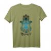 Hand der Fatima - Hamsa Khamsa Namaste Yoga T-Shirt für Wellness, Entspannung & als Geschenk für Yoga-Liebhaber