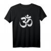 Hinduistisches Aum Symbol T-Shirt - Spirituelle Meditation Kleidung im Used-Look für Liebe & Glauben