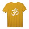 Hinduistisches Aum Symbol T-Shirt - Spirituelle Meditation Kleidung im Used-Look für Liebe & Glauben