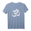 Hinduistisches Aum Symbol T-Shirt - Spirituelle Meditation Kleidung im Used-Look für Liebe & Glauben