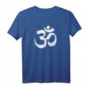Hinduistisches Aum Symbol T-Shirt - Spirituelle Meditation Kleidung im Used-Look für Liebe & Glauben