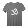 Hinduistisches Aum Symbol T-Shirt - Spirituelle Meditation Kleidung im Used-Look für Liebe & Glauben