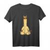 Alpaka Meditation Tier T-Shirt für Tierliebhaber und Meditationsfans – Klassisch geschnitten, bequem & entspannend