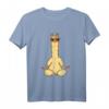 Alpaka Meditation Tier T-Shirt für Tierliebhaber und Meditationsfans – Klassisch geschnitten, bequem & entspannend